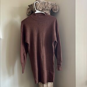 Abercrombie & Fitch Brown Sweater Dress - XS - Soft A&F Collection